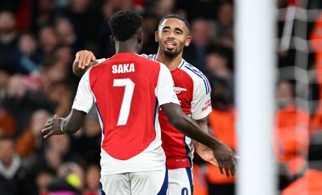 Arsenal FC v AS Monaco - UEFA Champions League 2024/25 League Phase MD6