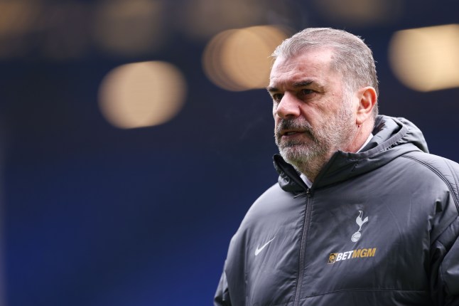 Everton v Tottenham Hotspur, Premier League, Football, Goodison Park, Liverpool, UK - 19 Jan 2025