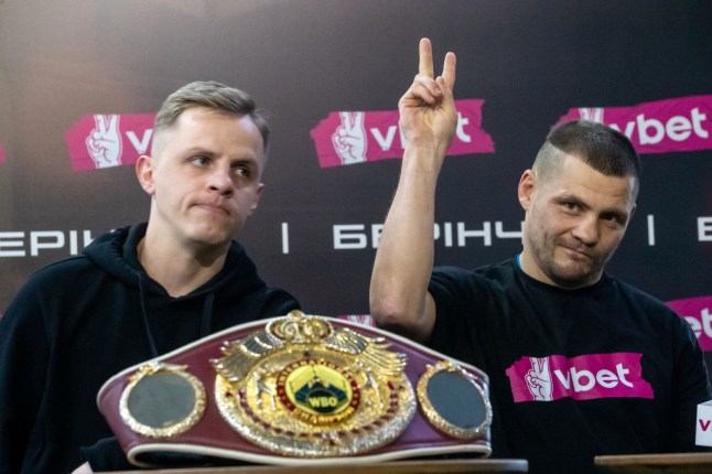 Open Training Session Of Champion Boxer Denys Berinchyk In Kyiv