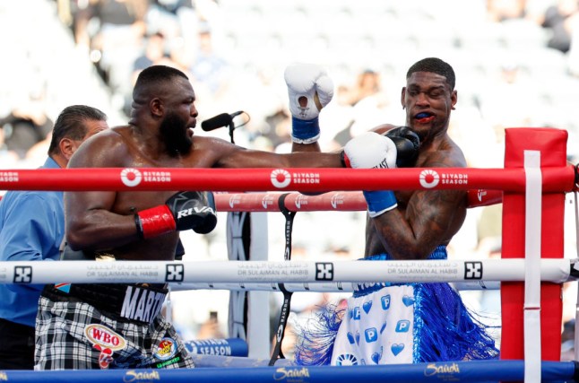 Jared Anderson v Martin Bakole