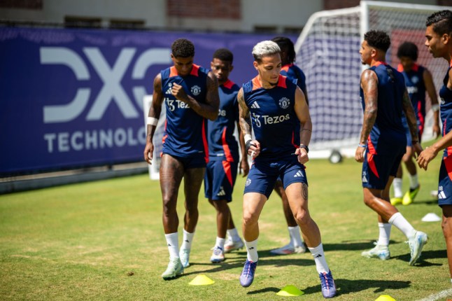 Manchester United Pre-season Training Session