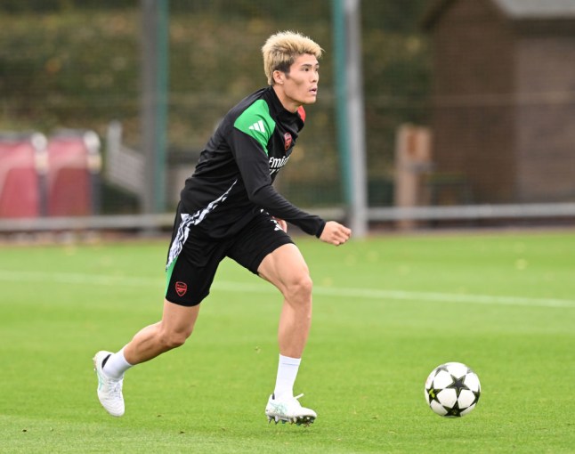 Arsenal FC Training Session And Press Conference - UEFA Champions League 2024/25 League Phase MD2