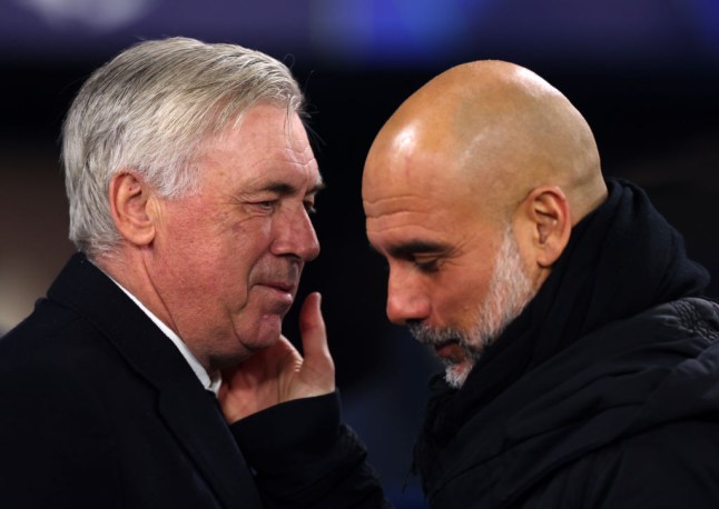 Manchester City v Real Madrid C.F. - UEFA Champions League 2024/25 League Knockout Play-off First Leg