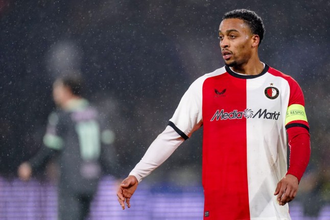 Feyenoord v AC Milan - UEFA Champions League 2024/25 League Knockout Play-off First Leg