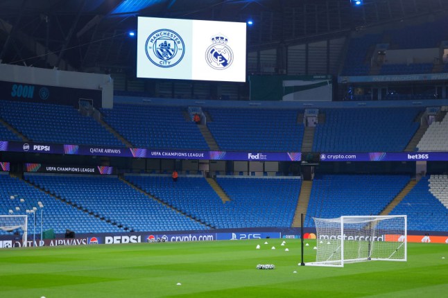 Real Madrid C.F. Training And Press Conference - UEFA Champions League 2024/25 League Knockout Play-off First Leg