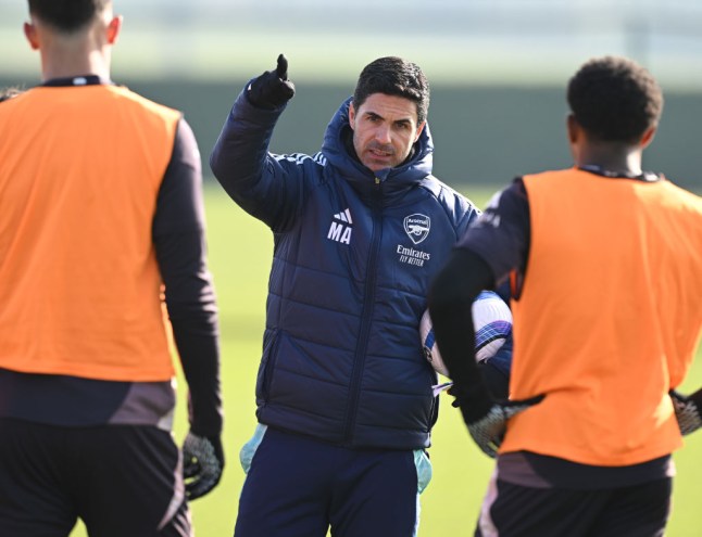 Arsenal Training Session