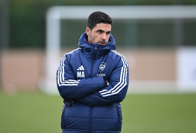 Arsenal Training Session