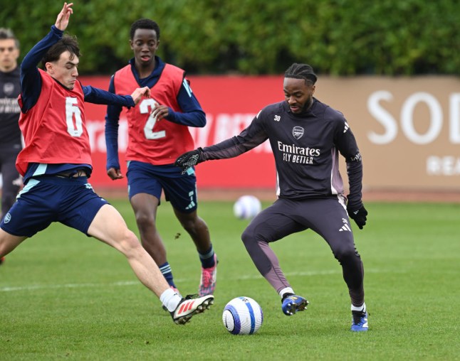 Arsenal Training Session