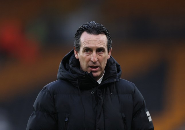 Soccer Football - Premier League - Wolverhampton Wanderers v Aston Villa - Molineux Stadium, Wolverhampton, Britain - February 1, 2025 Aston Villa manager Unai Emery before the match REUTERS/David Klein EDITORIAL USE ONLY. NO USE WITH UNAUTHORIZED AUDIO, VIDEO, DATA, FIXTURE LISTS, CLUB/LEAGUE LOGOS OR 'LIVE' SERVICES. ONLINE IN-MATCH USE LIMITED TO 120 IMAGES, NO VIDEO EMULATION. NO USE IN BETTING, GAMES OR SINGLE CLUB/LEAGUE/PLAYER PUBLICATIONS. PLEASE CONTACT YOUR ACCOUNT REPRESENTATIVE FOR FURTHER DETAILS..