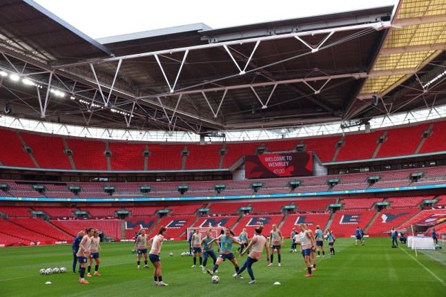 Women's Nations League - England Training