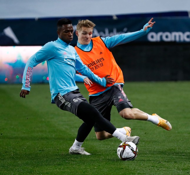 Real Madrid Training Session Spanish Super Cup semi-final