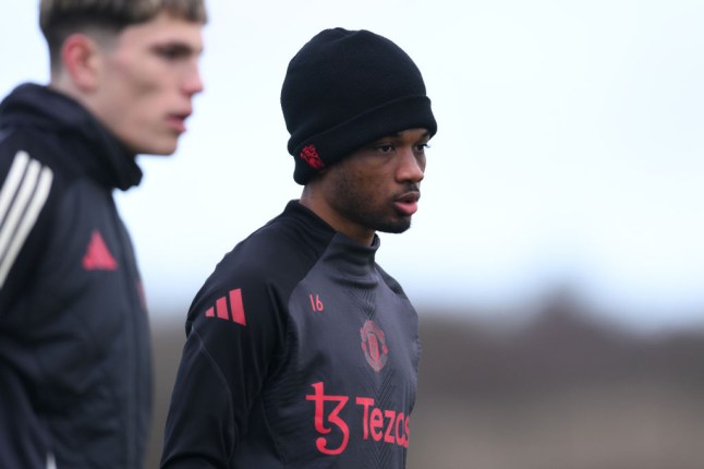 Manchester United Training Session And Press Conference - UEFA Europa League 2024/25 League Phase MD8