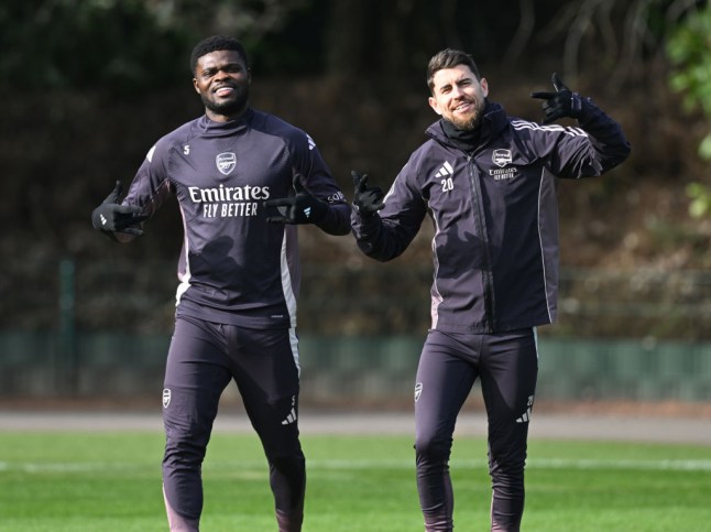 Arsenal Training Session