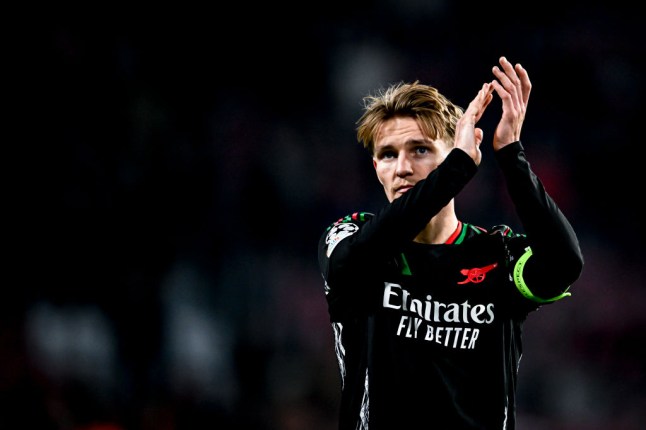 PSV Eindhoven v Arsenal FC - UEFA Champions League 2024/25 Round of 16 First Leg