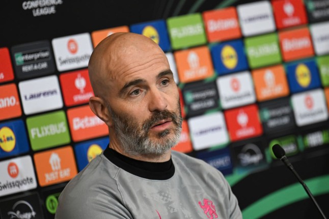Chelsea FC Training Session And Press Conference - UEFA Conference League 2024/25 Round of 16 First Leg