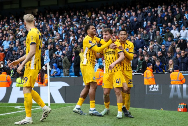 Manchester City FC v Brighton & Hove Albion FC - Premier League