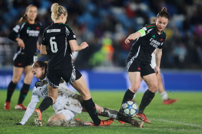 Real Madrid CF v Arsenal FC - UEFA Women's Champions League Quarter Finals First Leg