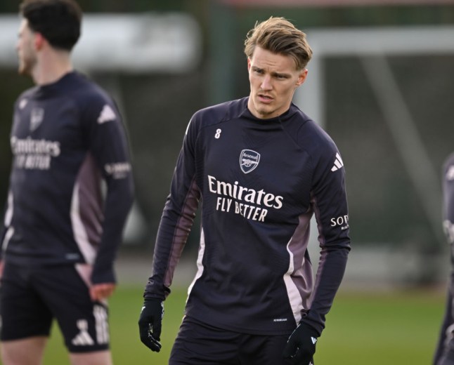 Arsenal Training Session