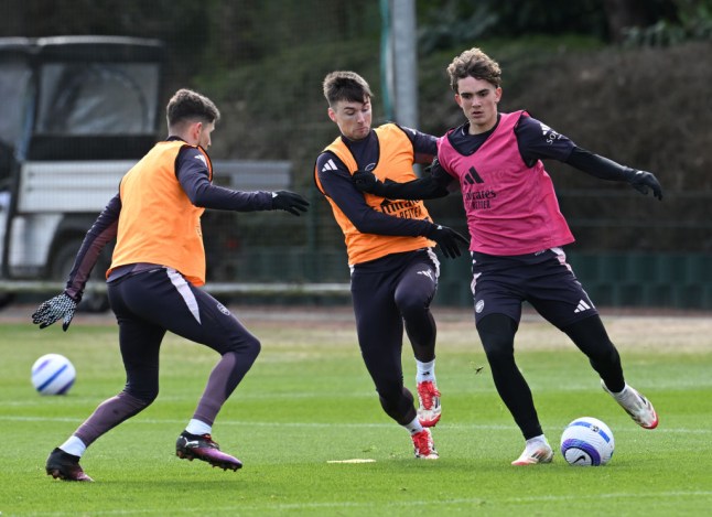 Arsenal Training Session