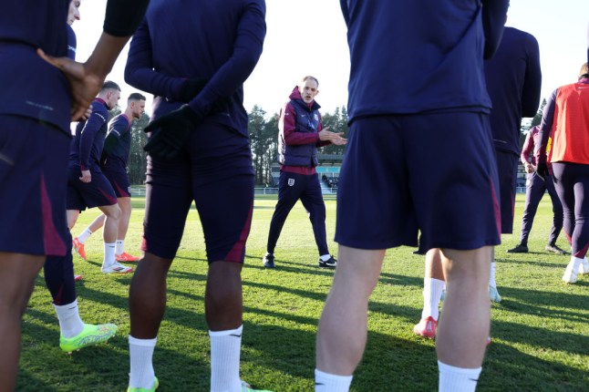 England Training Session & Media Activity