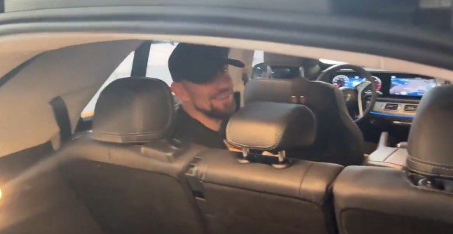 Arsenal midfielder Jorginho arriving in Rio de Janeiro